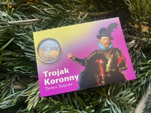 Żeton pamiątkowy "Trojak Koronny – Zygmunt III Waza 1600 r. "